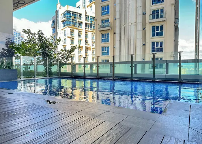 Eastwood Global Plaza Luxury 1bed With 2 Toilets And Laundry * Manila