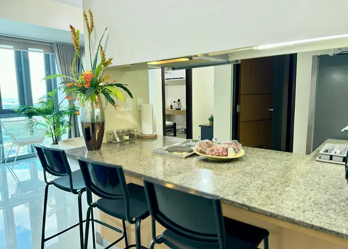 Eastwood Global Plaza Luxury 1bed With 2 Toilets And Laundry Manila